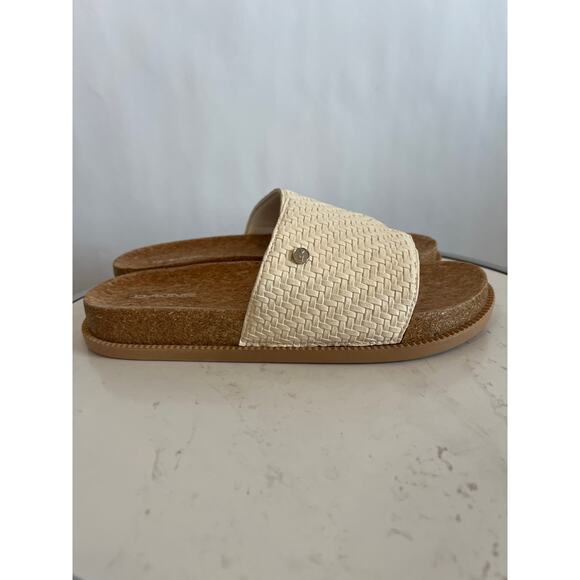 DAKINE LOREN WOMEN'S ONE BAND COMFORT SLIDE - BEIGE SIZE 9 - Picture 5 of 10